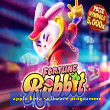 apple beta software programme